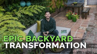 Backyard Garden Makeover - Creating a Shady Zen Oasis (Before & After)