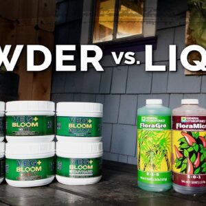 Dry vs. Liquid Hydroponic Nutrients: Pros and Cons