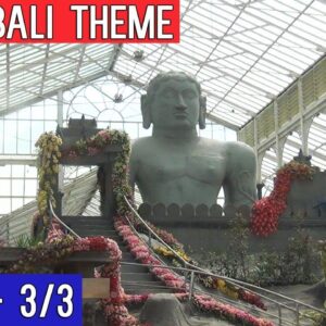 LALBAGH 2018 FLOWER SHOW: BAAHUBALI SPECIAL - REPUBLIC DAY January 26 Extras - Part 3/3