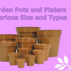Gardening Planter Pots - Different Types and Size Dimensions - Vertical Garden Pots