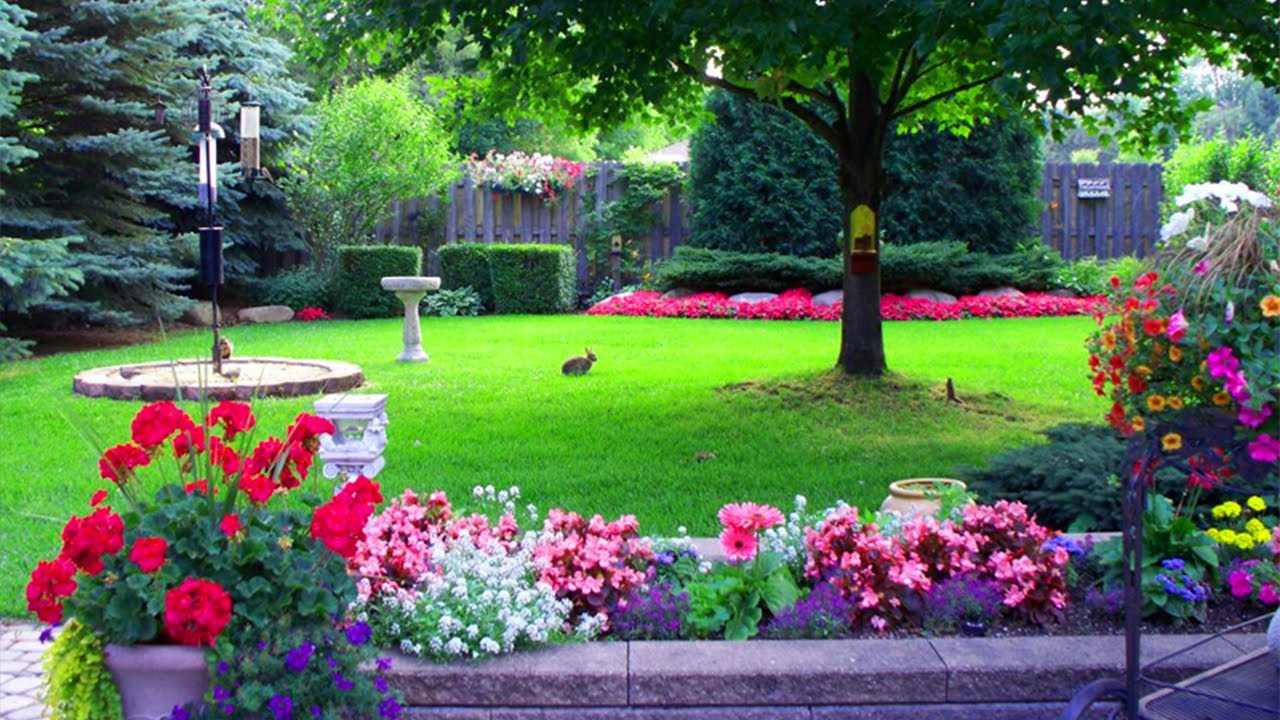 Beautiful Flower Garden Designs For Small Spaces | Backyard Flower Gardens