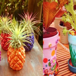 Creative DIY Plastic Flower Pot Projects | Plastic pot makeover ideas