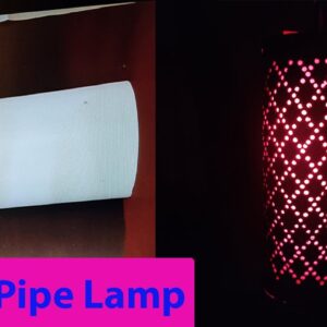 How to Make a Unique Lamp with PVC Pipe | PVC Pipe DIY Projects
