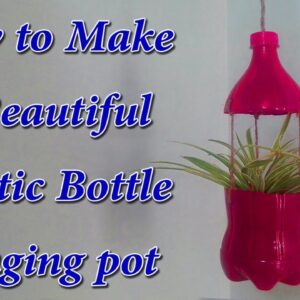 Amazing Plastic Bottle Decoration Ideas Wall Hanging | Plastic Bottle Reused