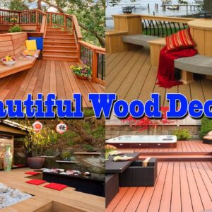 Latest Beautiful Wooden Decking Outdoor Design Ideas