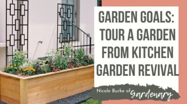 Quick Tour of a Kitchen Garden Revival Raised Bed Garden