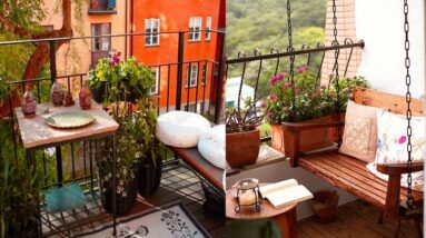 Small Apartment Balcony Decorating Ideas | Balcony Furniture Ideas