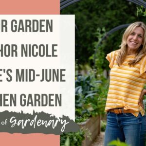 Tour Garden Author Nicole Burke's Mid-June Kitchen Garden