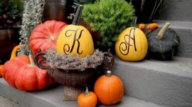 Seven Ways To Decorate Pumpkins Without Carving!
