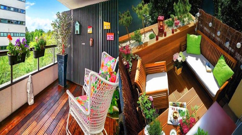 Small Apartment Balcony Furniture Ideas | Balcony Decorating Ideas