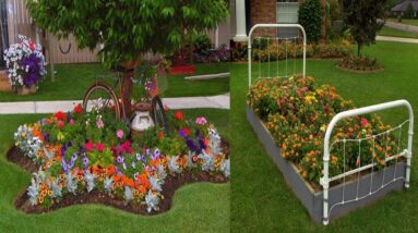 Amazing Raised Flower Bed Garden Design Ideas | Best DIY Raised Bed Garden