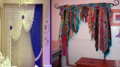 Best  Different Ways to Hang Curtains | Curtain Hanging Ideas