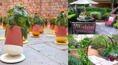 Creative and Unique Small Garden Decor Ideas | Garden Decoration Items