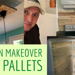 Kitchen Makeover With Pallets - Pallet Man Strikes Again!