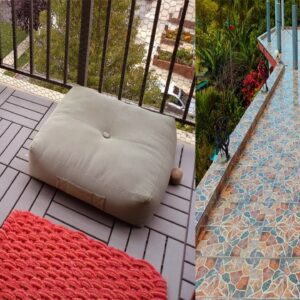 Wonderful Small Balcony Flooring Ideas | Outdoor Flooring Ideas