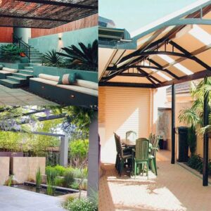 Creative Garden Rain Sheds & Shelter Backyard Retreats Ideas