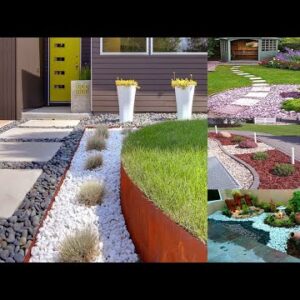 Amazing Gravel Garden and Landscaping ideas for Backyard #GravelGarden