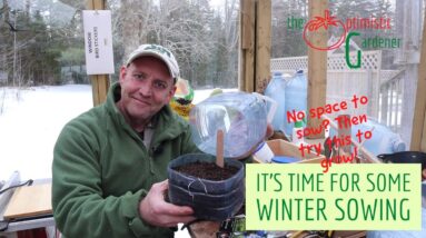 It's Time for Some Winter Sowing!