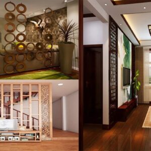 Modern Room Divider Partition Idea for the Living Room & Kitchen Design