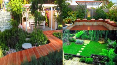 Modern Small Garden Landscaping Design Ideas | Simple Landscape Design