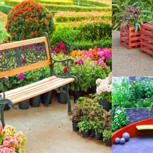 Best Creative Landscaping with Garden Benches | Outdoor DIY Benches