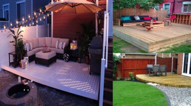 Best Small Backyard Decks and Patios | Low Budget Backyard Patios