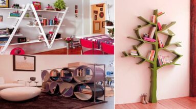 Creative shelf design ideas for home decoration