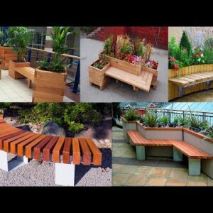 Creative Curved Planters Benches and Seating Ideas | Garden Furniture Seating