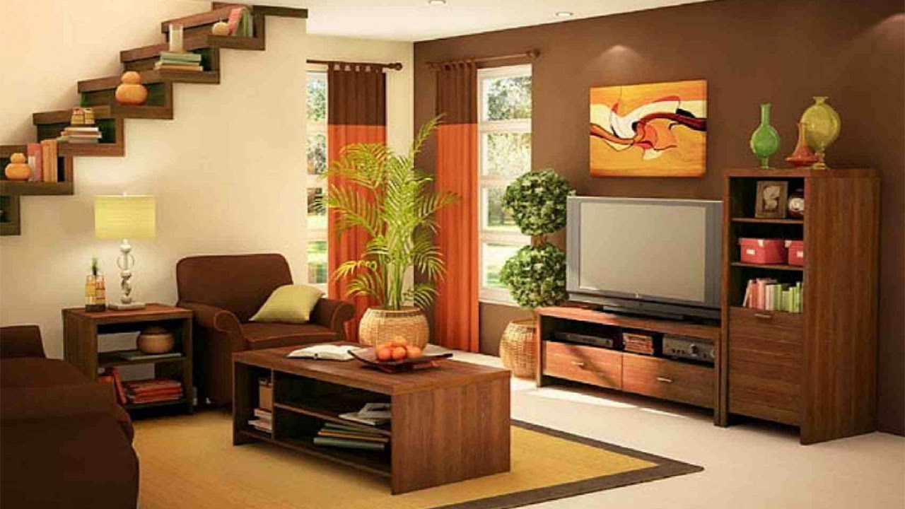 Modern Day Living Room TV Wall Ideas | Simple LCD Wall Design Ideas